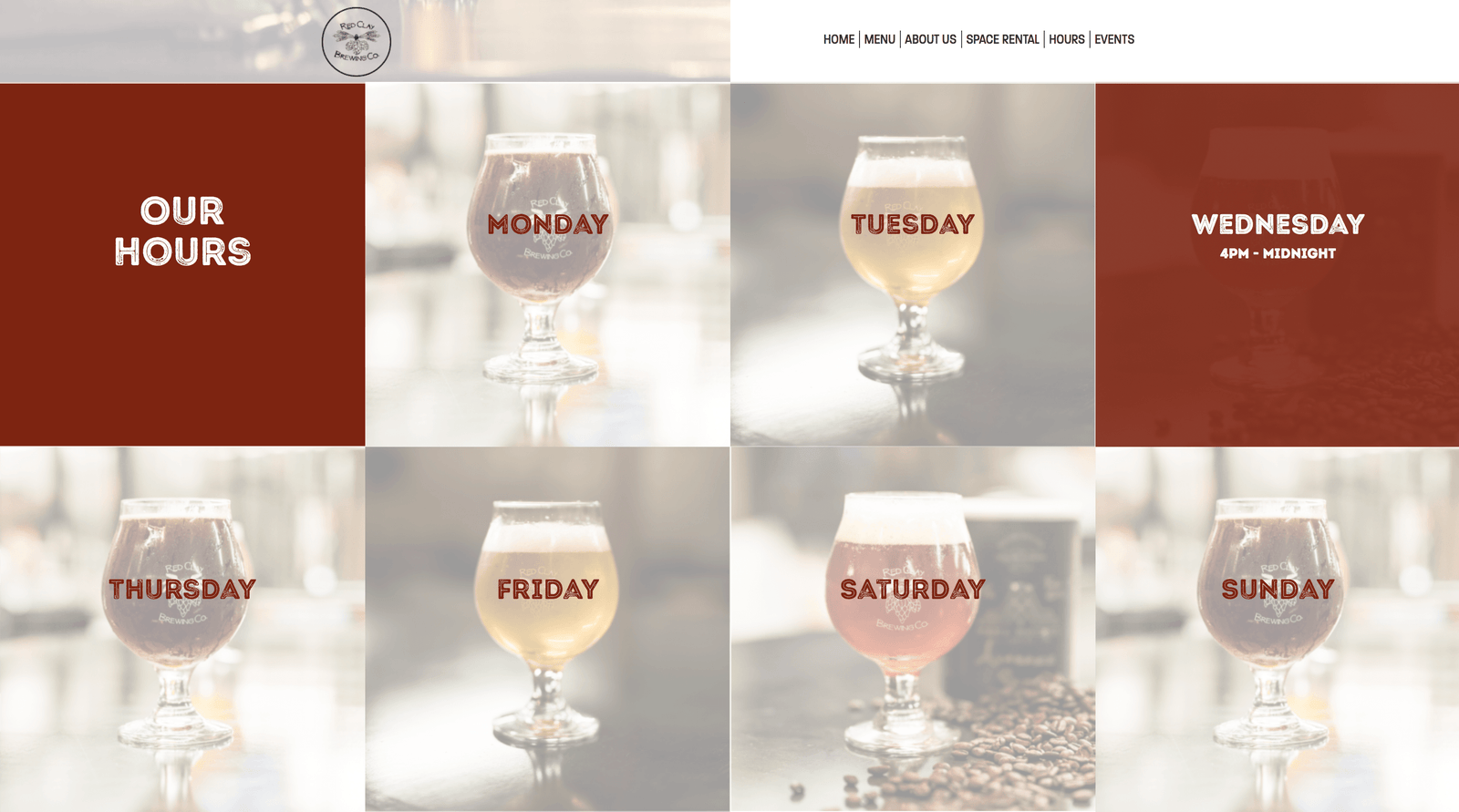 Red Clay Brewing Company website